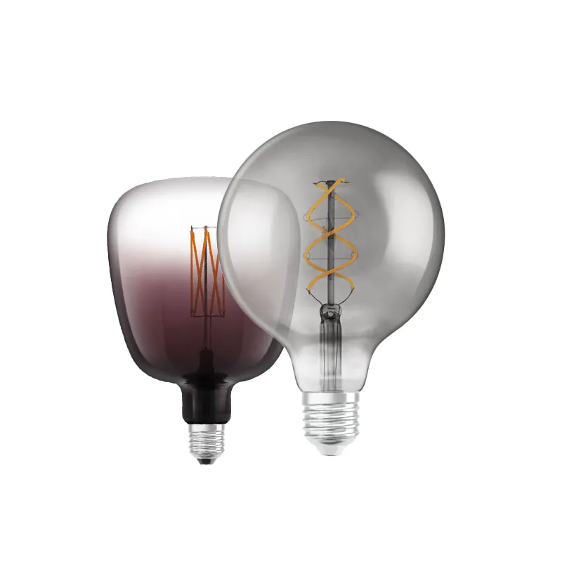 Røgfarvet LED Filament pærer