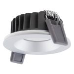 Ledvance LED spot Air Fix Aluminium sølv 6W 510lm 36D - 930 varm hvid | Udsnit 68mm - IP65 - bedste farvegengivelse - dæmpbar