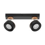 Ledvance LED Decor Spot Pluto Stål Sort 9.6W 615lm - 830 Varm Hvid