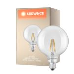 Ledvance Classic LED Globe LED E27 Globe Filament Klar 5.9W 806lm - 827 Ekstra Varm Hvid | Erstatter 60W