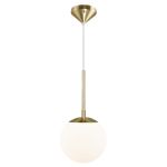 Nordlux Grant Pendel Lampe Glas Guld | Egnet til E14