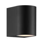 Nordlux Dion Vægbelysning Aluminium Sort | Egnet til 1x GU10