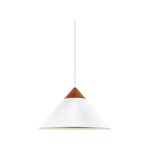 DFTP by Nordlux Kinto Pendel Lampe Metal og Træ Hvid | 420mm - Egnet til E27