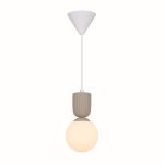 Nordlux Sadie Pendel Lampe Composite Beige | Egnet til 1x E14