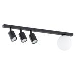 Emibig Loftlampe Baster Stål Sort | Egnet til 3x GU10 - Max 8W, 1x E14 - Max 10W