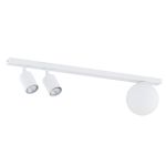 Emibig Loftlampe Baster Stål Hvid | Egnet til 2x GU10 - Max 8W, 1x E14 - Max 10W