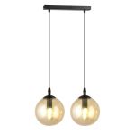 Emibig Pendel Lampe Cosmo Stål Sort | Egnet til 2x E14 - Max 10W