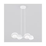 Emibig Pendel Lampe Boom Stål Hvid | Egnet til 4x G9 - Max 8W