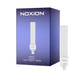 Noxion Lucent PL-C LED 7.4W - 830 Varm Hvid | 2-Pinde - Erstatter 26W