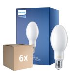 Fordelspakke 6x Philips TrueForce Core LED E40 HPL/SON matt 36W 6000lm 300D - 840 kold hvid | erstatter 125W