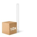 Fordelspakke 10x Philips CorePro PL-L LED Pære EM/Mains 16.5W - 840 Kold Hvid | 4-Pinde - Erstatter 36W