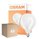Fordelspakke 4x Osram Retrofit LED E27 Globe filament matt 11W 1521lm - 827 ekstra varm hvid | erstatter 100W
