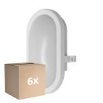 Fordelspakke 6x Ledvance LED skotlampe Hvid 11W - 840 