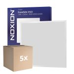 Fordelspakke 5x Noxion LED Panel Ecowhite V4.0 13W 1560lm - 830-840-865 CCT | 30x30cm - Philips driver