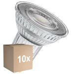 Fordelspakke 10x Ledvance LED Spot GU10 PAR16 2.4W 230lm 36D - 927 Ekstra Varm Hvid | Bedste Farvegengivelse - Dæmpbar - Erstatter 35W