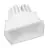 Ledvance LED spot Firkant Mørklight Vipbar Hvid 8W 650lm 36D - 830 varm hvid | Udsnit 83mm