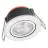 Ledvance LED Spot Combo Adjust Aluminium Hvid 6W 540lm 60D - 940 Kold Hvid | 82mm - Udsnit 68mm - IP65 - Bedste Farvegengivelse - Dali Dæmpbar