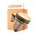 Osram LED Flad Lamp LED E27 Special Matt 45W 320lm - 827 Ekstra Varm Hvid | Dæmpbar - Erstatter 40W
