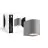 D'Lite Vægbelysning Vossem Grå| IP54 - Egnet til 1x GU10 