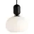 Nordlux Notti 20 Pendel Lampe Glas Sort | Egnet til 1x E27