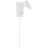Nordlux LED Vægbelysning Omari Hvid 3.2W 320lm 41D - 827 Ekstra Varm Hvid | Dæmpbar - Vipbar