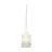 It's about RoMi Pendel Lampe Verona Glas Hvid | Egnet til 1x E27 
