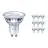 Fordelspakke 10x Philips Corepro LED Spot GU10 PAR16 2.7W 215lm 36D - 827 ekstra varm hvid | erstatter 25W