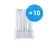 Fordelspakke 10x Osram Dulux F 24W 830 | varm hvid - 4-pinde
