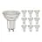 Fordelspakke 10x Noxion LED spot GU10 PAR16 4W 345lm 36D - 830 varm hvid | dæmpbar - erstatter 50W