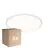 Fordelspakke 6x Nordlux LED Loftlampe Oja 42 Hvid 24W 2200lm - 830-840 CCT | IP54 - Dæmpbar