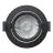 EcoDim Forsænket Spot Sort 6W 450lm 60D 827- 860 Justerbar Hvid | RGB - 85mm - Udsnit 75mm - IP54 - Zigbee Dæmpbar