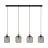 Eglo Pendel Lampe Chisle Stål Sort | IP20 - Egnet til 4x E27 