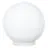 Eglo Bordlampe Rondo Plast  Hvid | Egnet til 1x E27