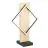 Eglo Bordlampe Boyal Træ Sort, Brun 13W 1750lm - 830 Varm Hvid