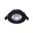 Noxion LED Vipbar Slim Spot sort 6W 550lm - 930 varm hvid | Udsnit 75mm - IP54 - bedste farvegengivelse 