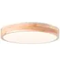 Brilliant Slimline Loftlampe Metal Træ Plast  Hvid 22W 2400lm - 830 Varm Hvid | 345mm