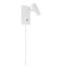 Nordlux LED Vægbelysning Omari Hvid 3.2W 320lm 41D - 827 Ekstra Varm Hvid | Dæmpbar - Vipbar