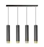 Emibig Pendel Lampe Kibo Stål Sort | Egnet til 4x GU10 - Max 10W