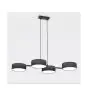 Emibig Pendel Lampe Drumz Stål Sort | Egnet til 4x E14 - Max 10W