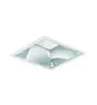 Philips LED Downlight LuxSpace Firkant DN572B 16.5W 2200lm 80D - 830 Varm Hvid | 214mm - Aluminium Reflektor