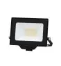 Noxion LED Projektør Beamy Aluminium Sort 20W 2200lm 100D - 830 Varm Hvid | IP65 - Symmetrisk 
