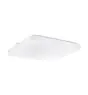 Eglo Væg og Loftlampe Frania-S Stål Hvid 14.6W 1600lm - 840 Kold Hvid | IP44 