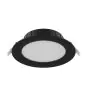 Noxion LED Downlight Hera Flad Forsænket Sort 15W 1500lm 80D - 827-830-840 CCT | 168mm - Udsnit 144mm