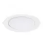 Noxion LED Downlight Slim V2.0 24W 2400lm 120D - 830 Varm Hvid | 225mm - Udsnit 200mm - IP44 