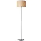 Brilliant Stående Lampe Wimea Metal Sort Beige | 380mm - Egnet til 1x E27