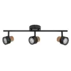 Ledvance LED Decor Spot Cork Stål Sort 10W 690lm - 827 Ekstra Varm Hvid | Dæmpbar