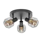Ledvance LED Decor Spot Firefly Stål Rundt Sort 8.4W 750lm - 827 Ekstra Varm Hvid | Dæmpbar