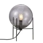 Nordlux Bordlampe Alton 20 Glas og Metal Sort | Egnet til 1x E14