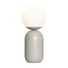 Nordlux Bordlampe Notti Metal Grå | Egnet til 1x E14