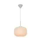 Nordlux Milford Pendel Lampe Glas Hvid | Egnet til E27